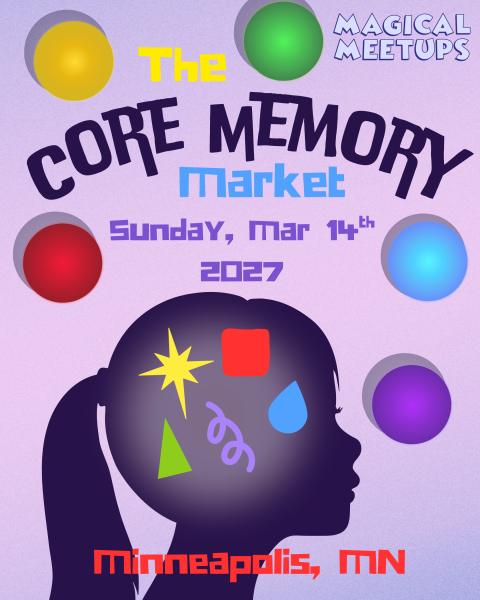 Magical Meetups - The Core Memory Market - Food Vendor Application