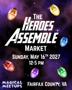 Magical Meetups - The Heroes Assemble Market - Food Vendor Application