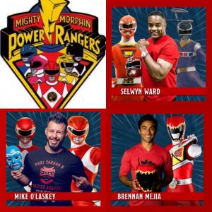 Add Person to Professional Photo Op with Three Red Rangers Professional Photo Op cover picture