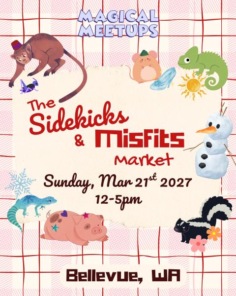 Magical Meetups - Sidekicks and Misfits Market - Product Vendor Application