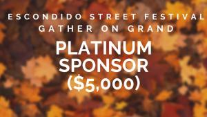 Platinum Sponsor