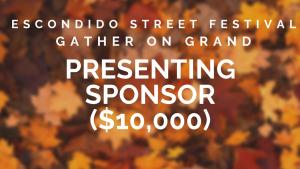 Presenting Sponsor ( Exclusive)