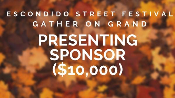 Presenting Sponsor ( Exclusive)