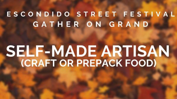 Self-Made Artisan (Craft or Prepack Food)
