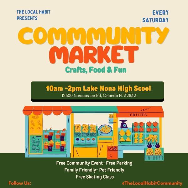 Oct 31- Community Market