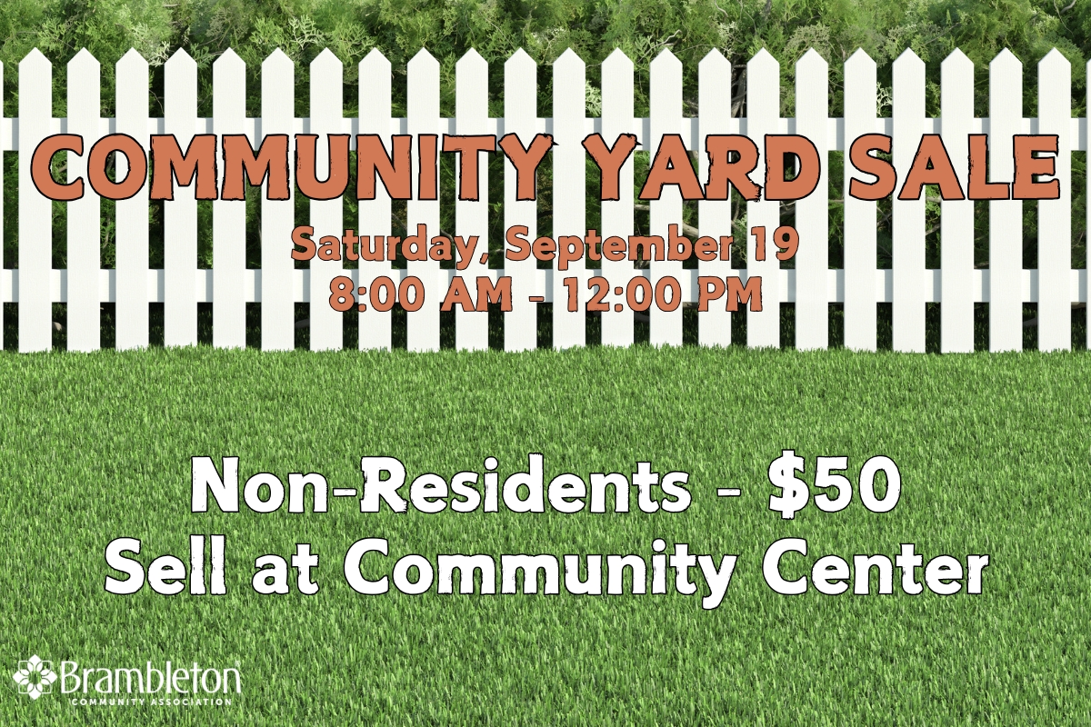 Non- Brambleton Resident - Sell at Community Center Parking Lot cover picture