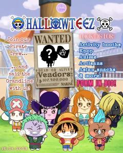 HallowTEEZ Grandline Market Vendors