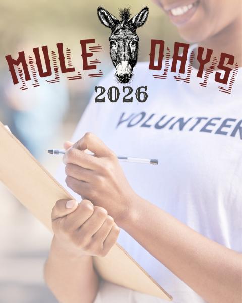 Volunteer Registration- Mule Days 2026