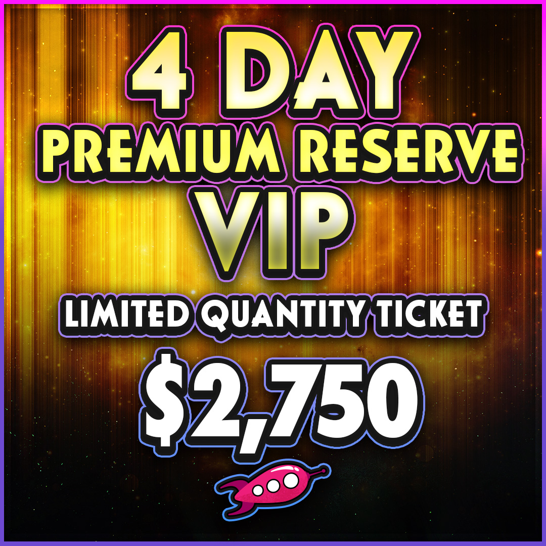 GalaxyCon Raleigh 4 Day PREMIUM RESERVE VIP Full Weekend Pass cover picture