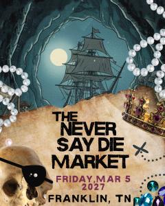 The Pop Culture Popup: The Never Say Die Market - Mar 5th, 2027 - Vendor App