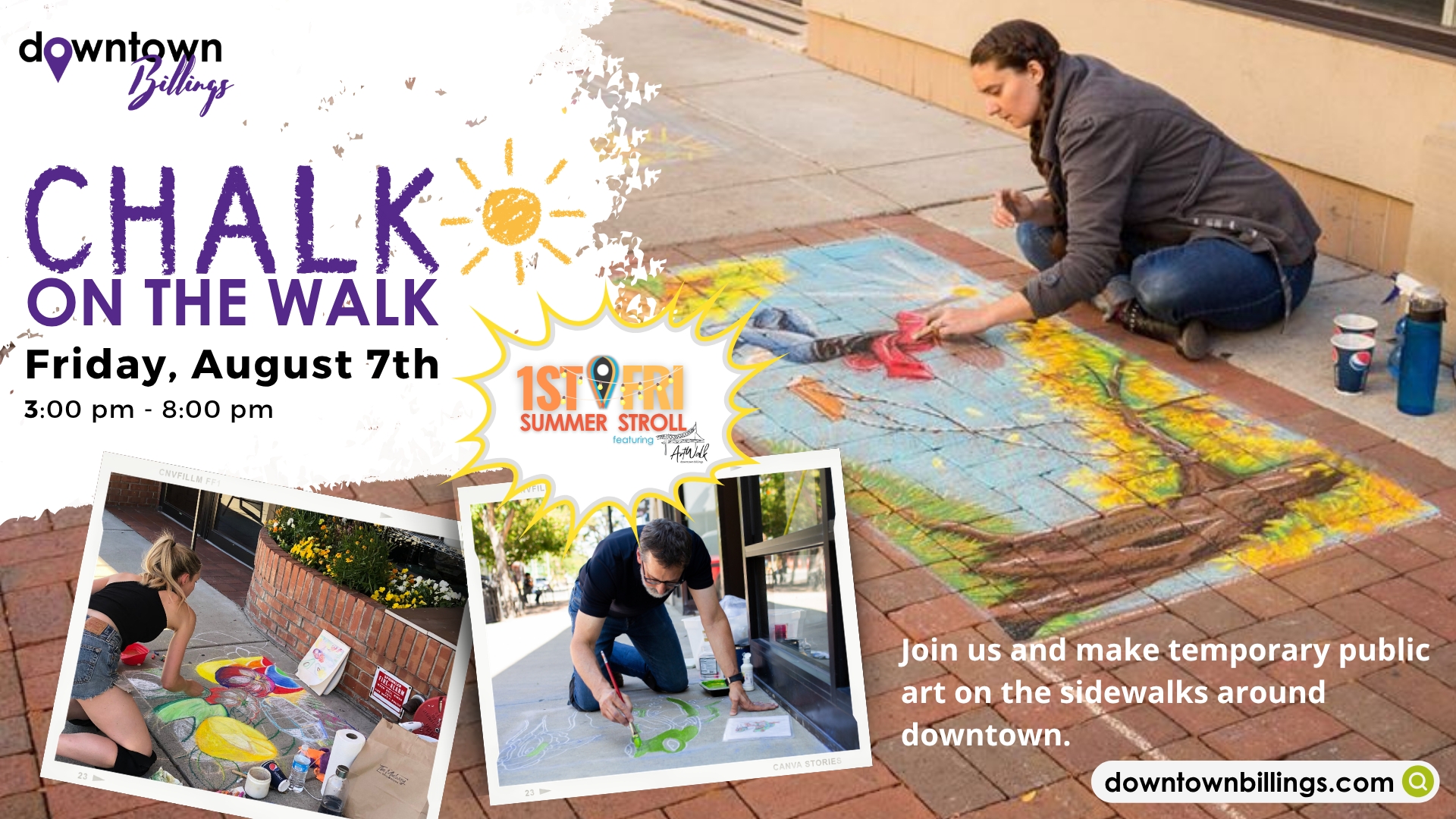 Chalk on the Walk Square cover picture
