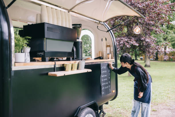 Coffee Vendor - Cart
