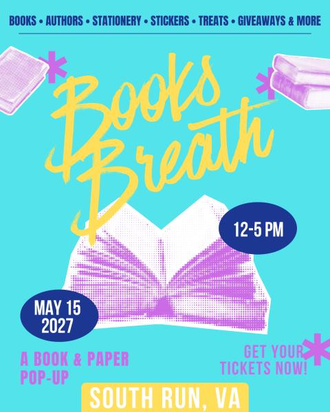 Books Breath: South Run, VA - May 15, 2027 - Vendor App