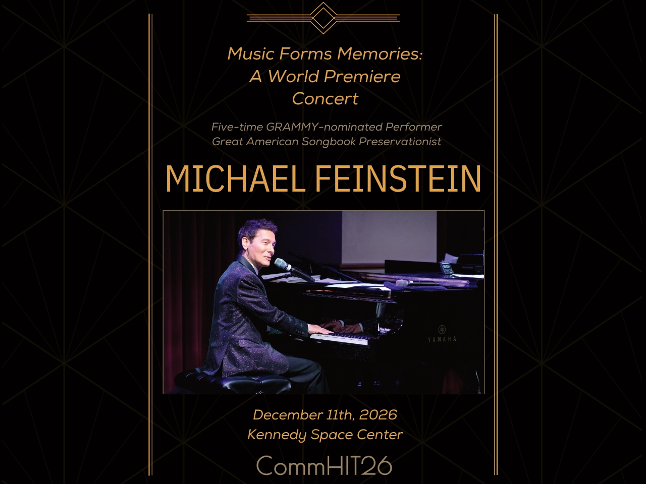 A World Premiere Concert, Michael Feinstein Presents: Music Forms Memories cover picture