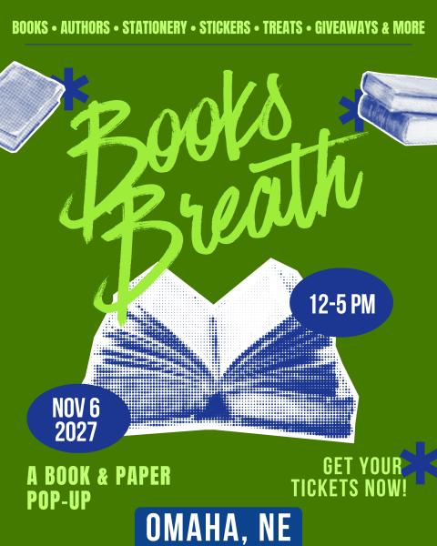 Books Breath: Omaha, NE - Nov 6, 2027 - Vendor App