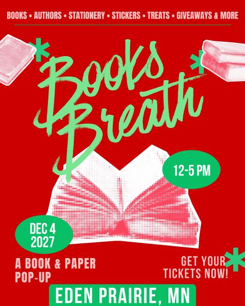 Books Breath: Eden Prairie, MN - Dec 4, 2027 - Vendor App