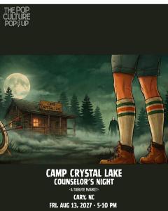 The Pop Culture Popup: Camp Crystal Lake Counselor's Night - Vendor App
