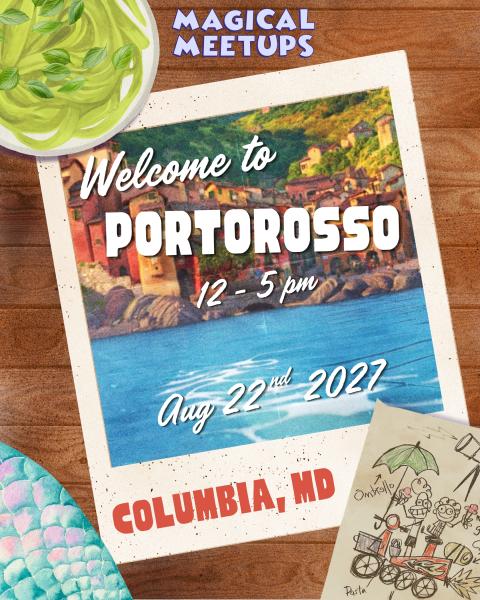 Magical Meetups - Welcome to Portorosso Market - Pin Seller Application