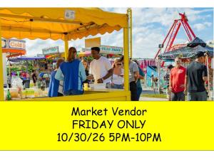 Fall Market Vendor - Friday Only