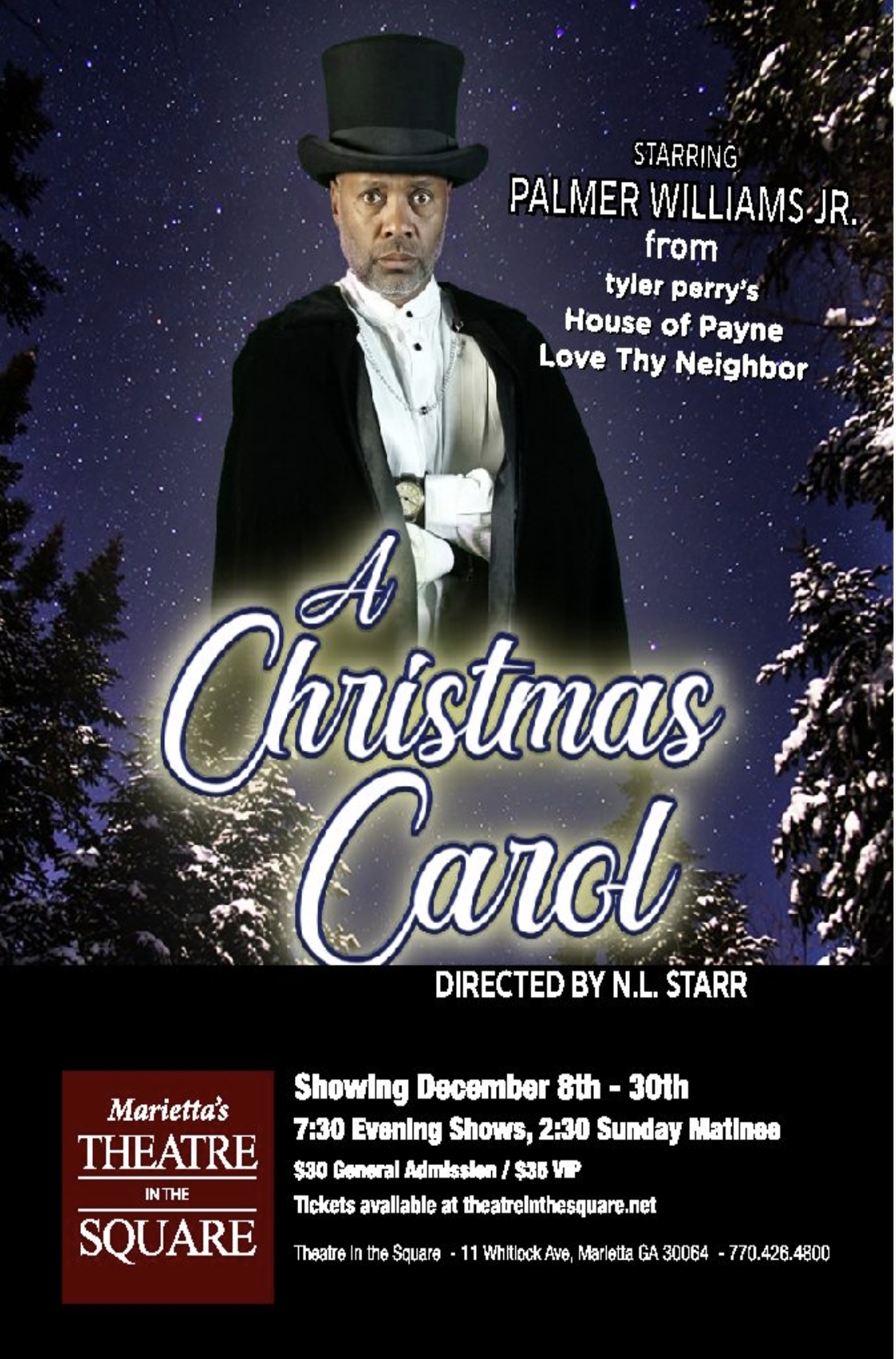 A Christmas Carol @ Theatre in the Square