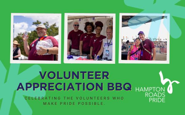 Hampton Roads Pride Volunteer Appreciation BBQ 2026