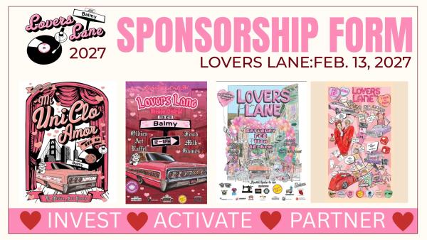 Lovers Lane Sponsorship Form 2027