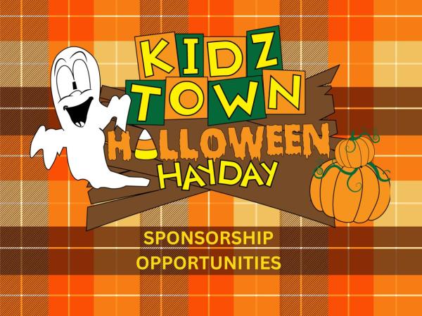 Kidz Town Halloween Hay Day Sponsorship Opportunities (2026)