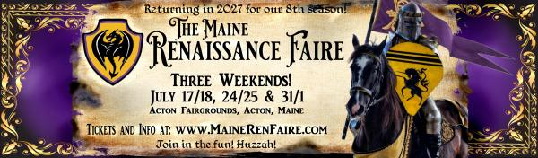 2027 Maine Renaissance Faire Vendor Application