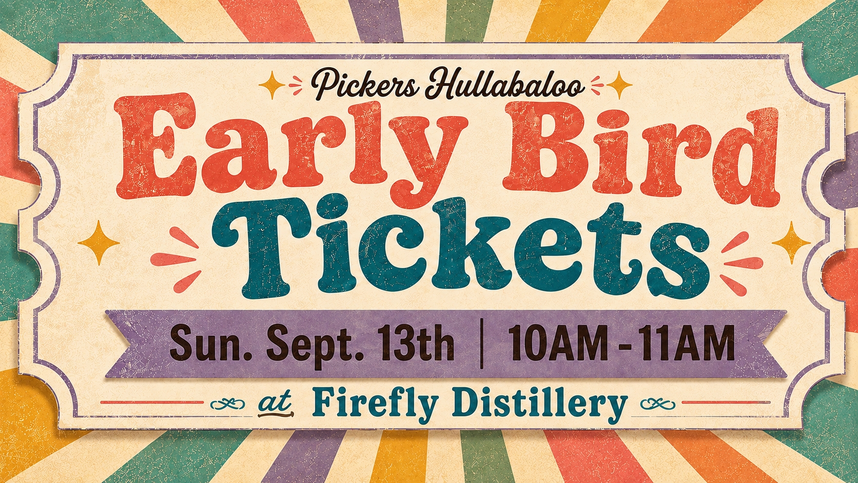Early Bird Ticket: 10AM - 11AM Entry cover picture