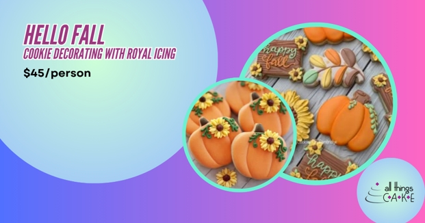 Hello Fall Cookie Decorating Class