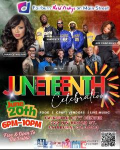 Fairburn Third Friday Concert - 2025 Juneteenth Cultural Celebration cover picture
