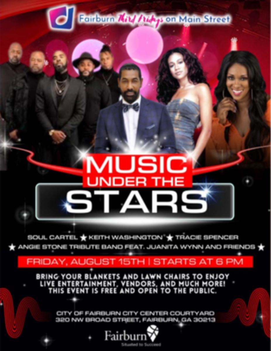 Fairburn Third Friday Concert - Music Under the Stars cover picture