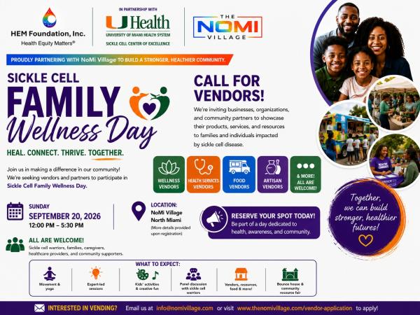 Sickel Cell Family Welness Day