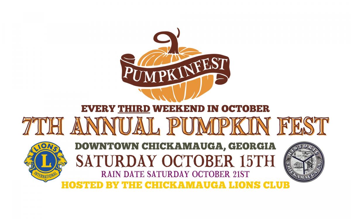 7TH Annual Chickamauga Pumpkin Fest