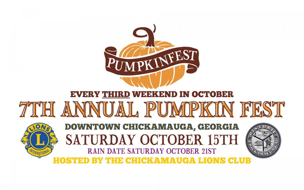 7TH Annual Chickamauga Pumpkin Fest cover image