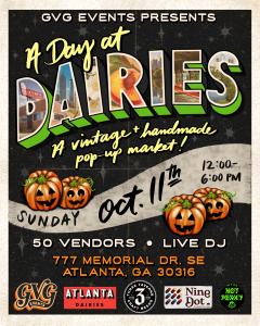 A Day at Dairies- A Vintage and Handmade Pop-Up Market