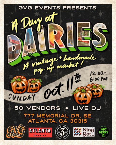A Day at Dairies- A Vintage and Handmade Pop-Up Market