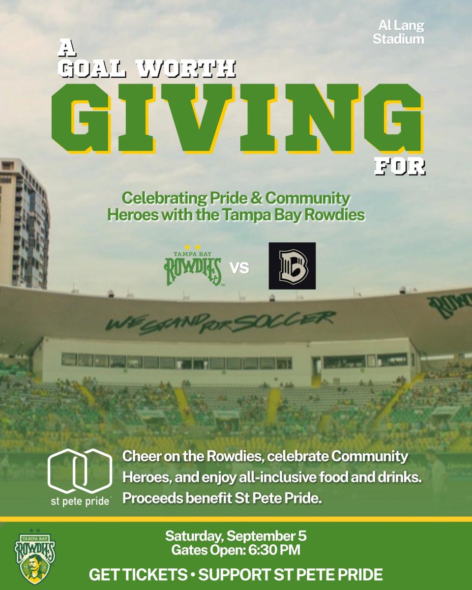 Pride and Community Heroes at the Rowdies cover picture