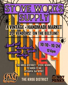 Stove Works Supply - A Vintage and Handmade Market- 10/24/26