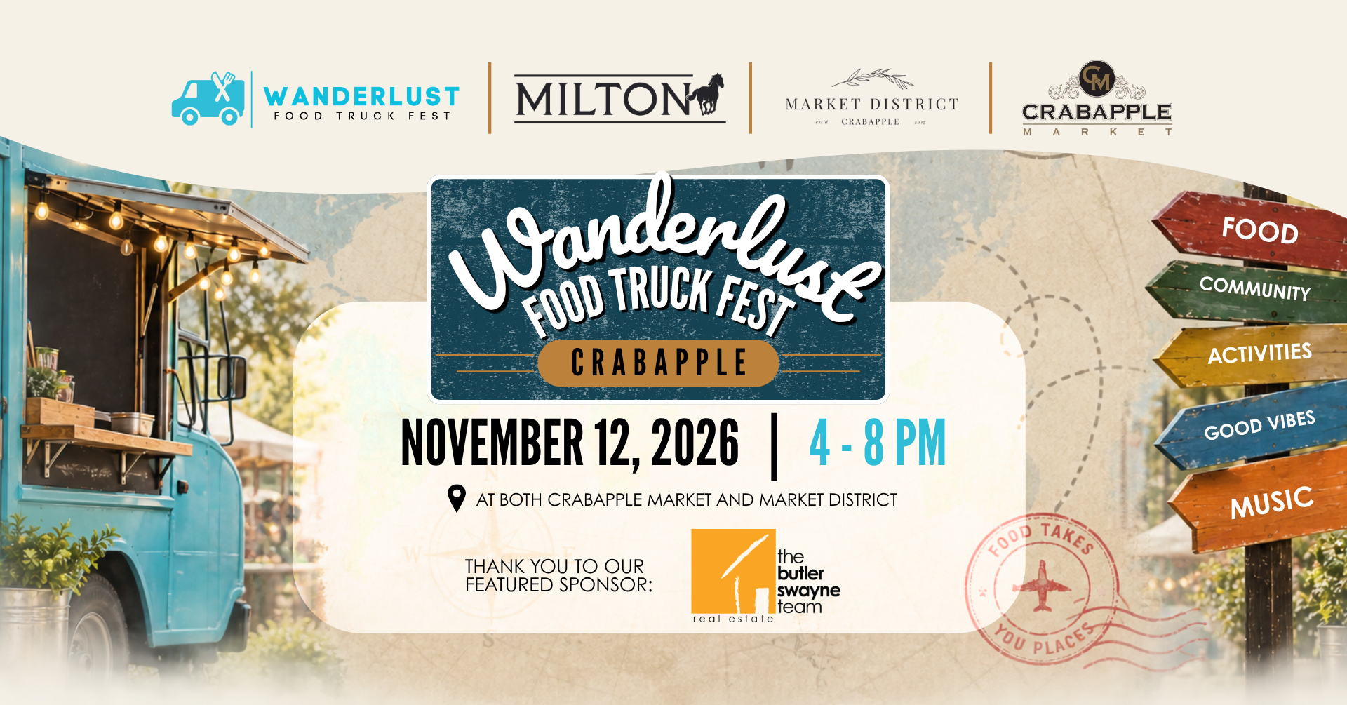 Wanderlust Food Truck Fest Crabapple | November 12