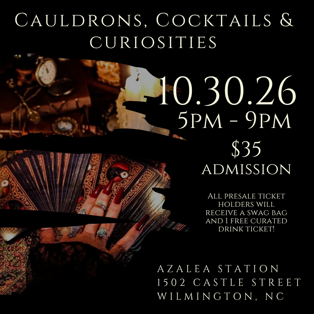 Ticket for Cauldrons, Cocktails & Curiosities cover picture