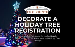 Decorate a Holiday Tree: Registration