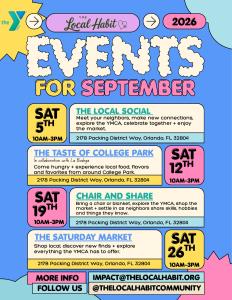 Monthly Vendor Collective YMCA September
