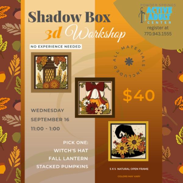 Shadowbox Workshop