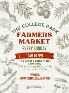 The College Park Farmers Market-- December