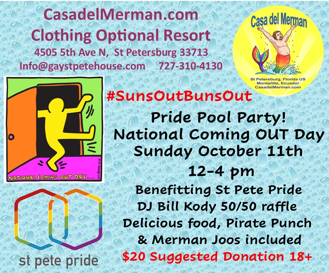 National Coming Out Day at Casa Del Merman