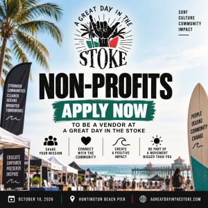 A Great Day in the Stoke: 2026 Non-Profit Vendor Application