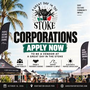 A Great Day in the Stoke: 2026 Corporation Vendor Application