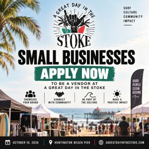 A Great Day in the Stoke: 2026 Small Business Vendor Application