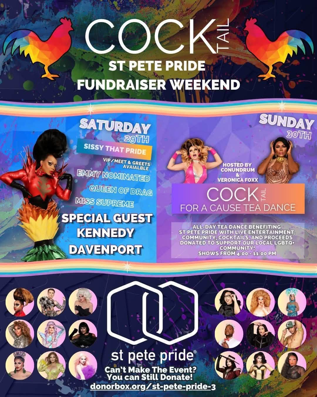 Cocktail Fundraiser Weekend